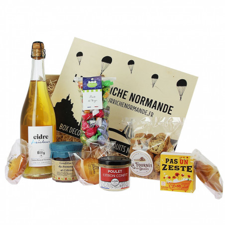Bourriche normande du mois d'aout - box gourmande "fraicheur d'agrumes" Bourriche normande du mois d'aout - box gourmande "fraicheur d'agrumes"