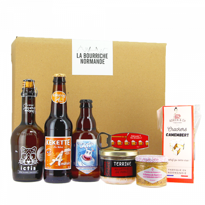 Bourriche "Bières normandes"