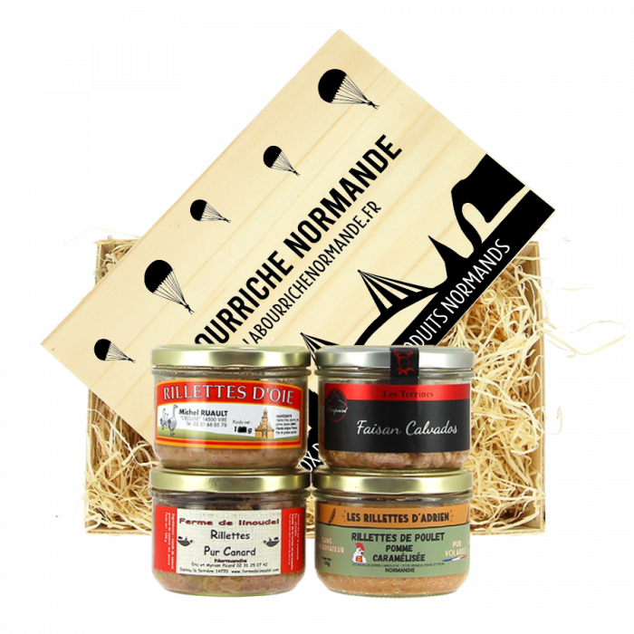 Bourriche "Assortiment de viandes" – Apéro gourmand normand
