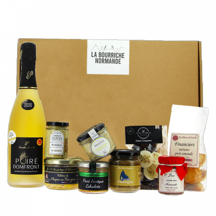 La Généreuse : Bourriche normande à offrir | Coffret gourmand remerciement