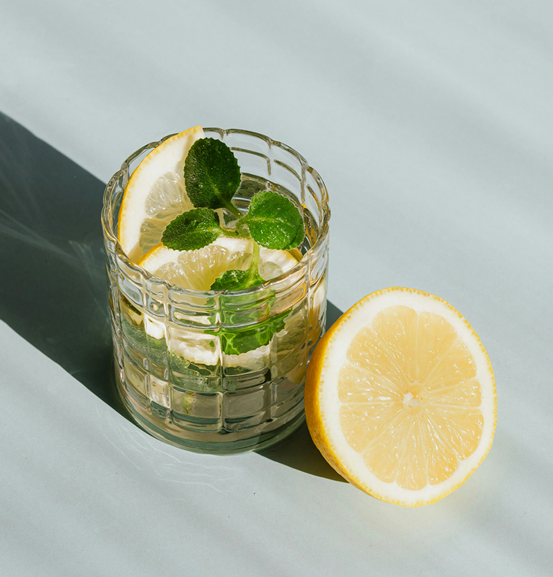 Cocktail gin limonade