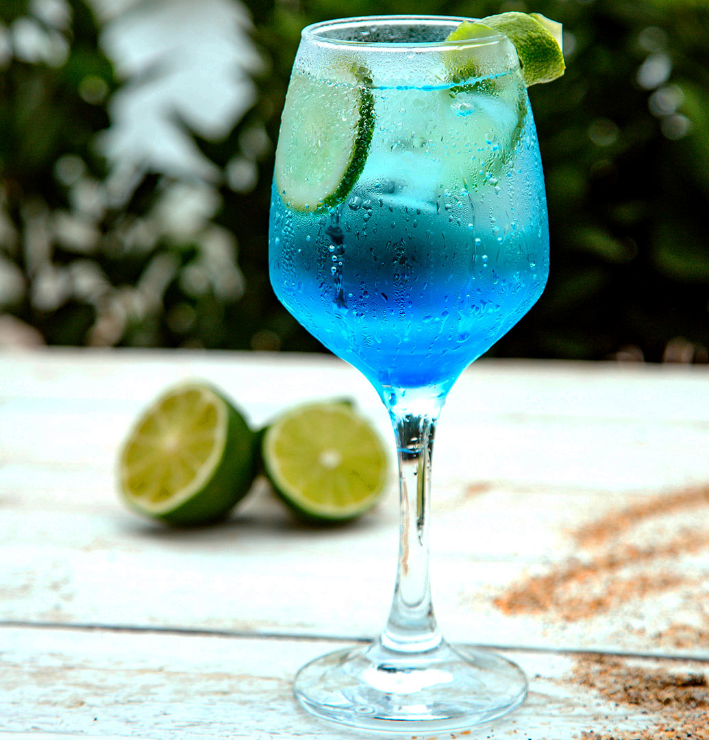 Blue Lagoon à la limonade