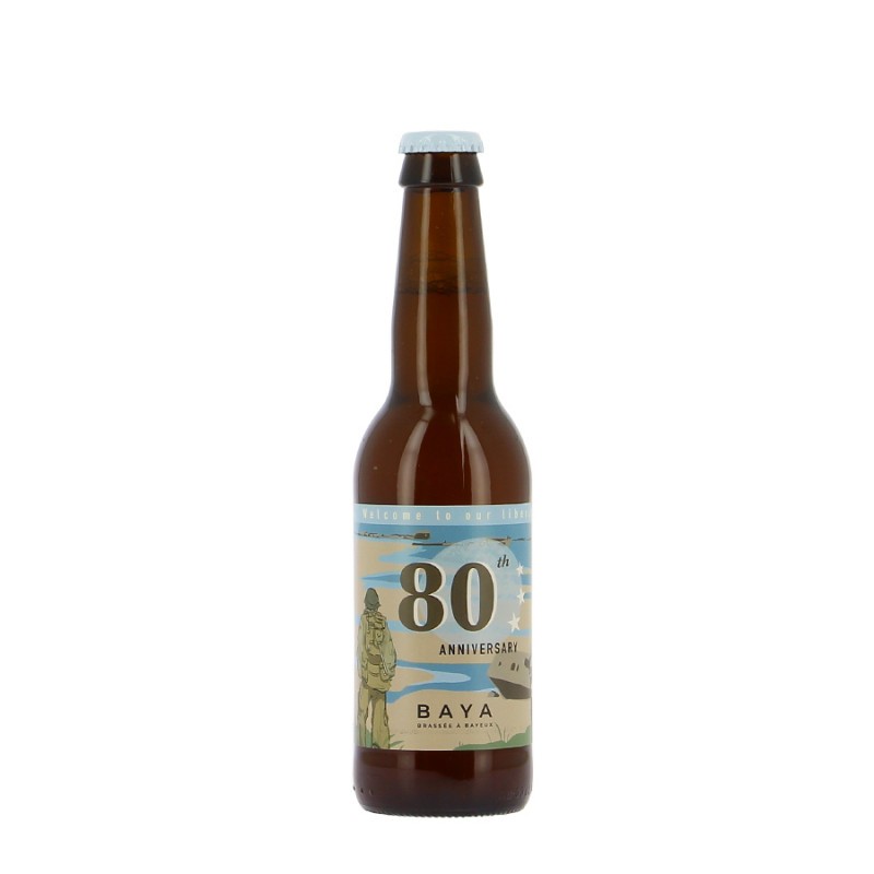 Bière Blonde 80 ans du débarquement