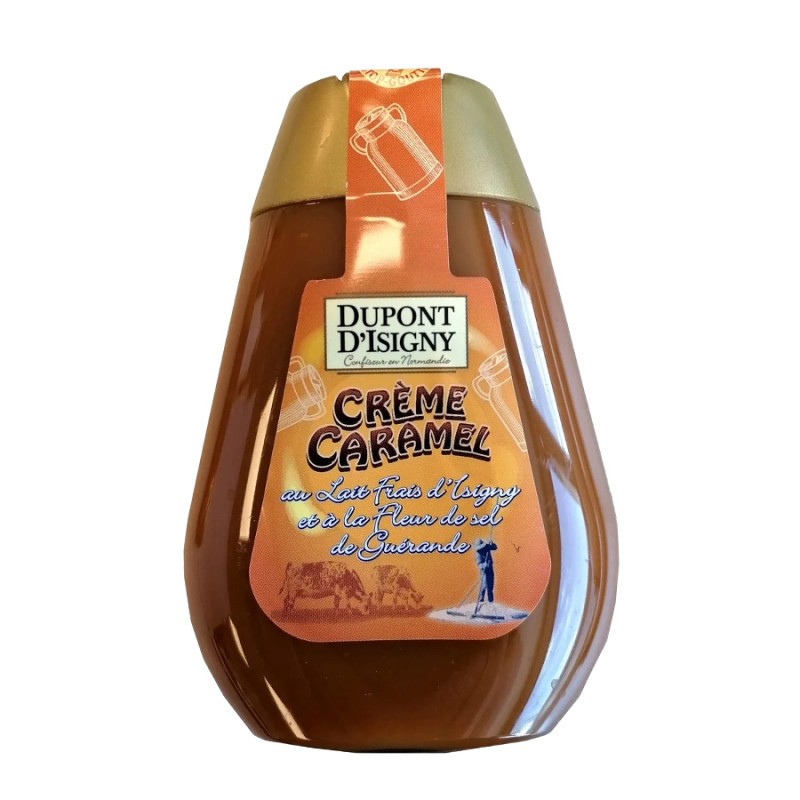 Crème caramel à la fleur de sel