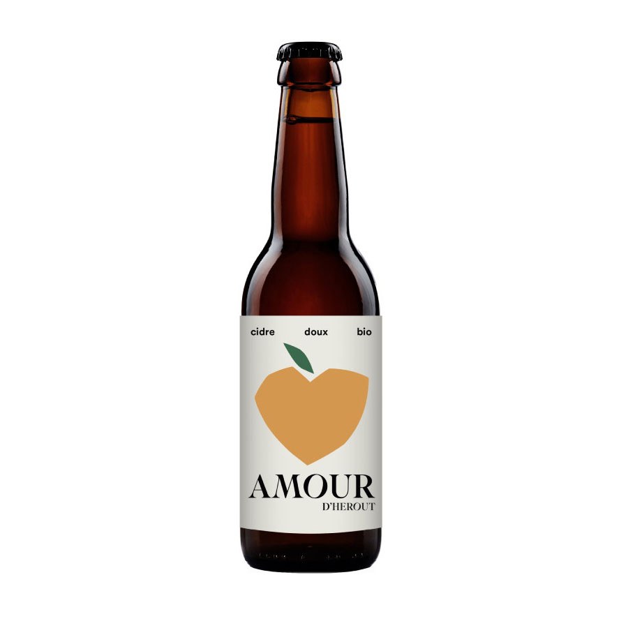 Cidre doux amour bio - IGP de Normandie - 33cl 4.5%
