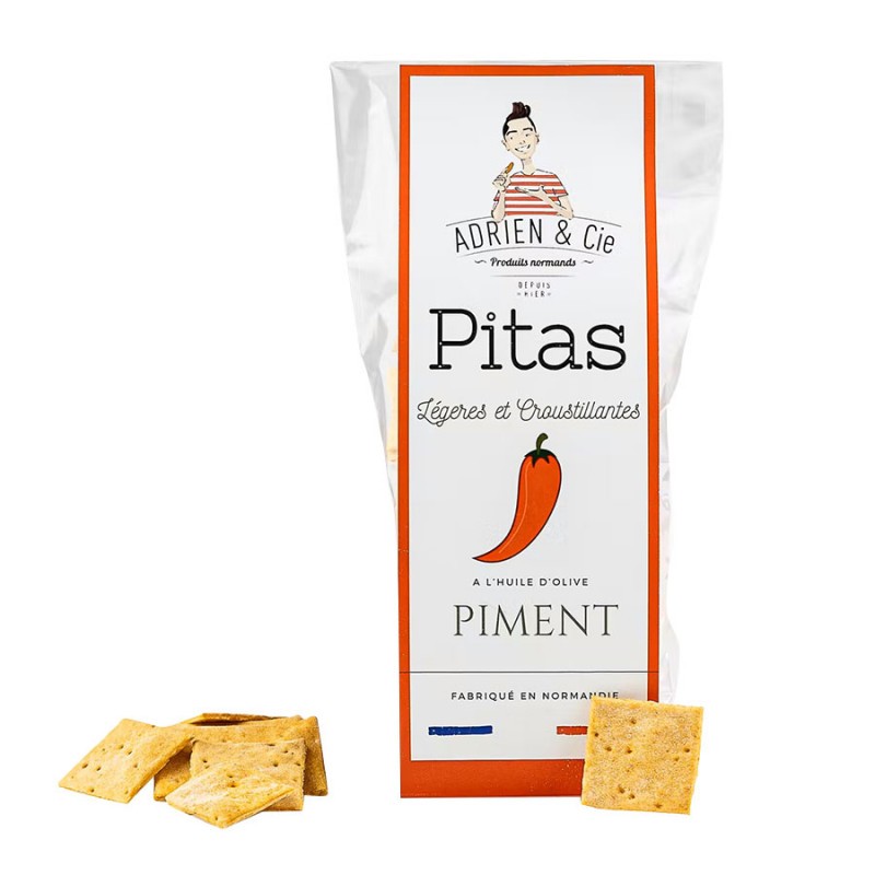 Pitas à l'ail et à l'origan