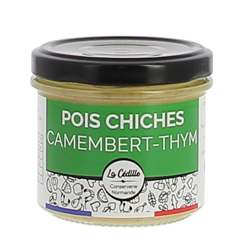 Tartinable pois chiches camembert-thym 120g