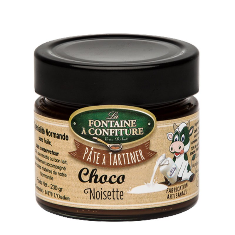 Pâte à tartiner chocolat et noisette